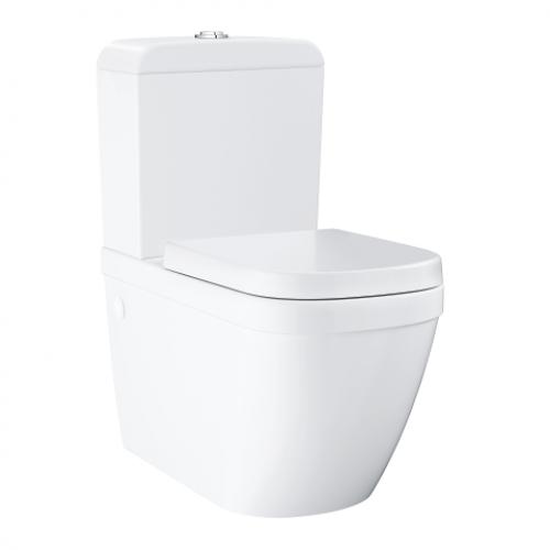 Grohe Euro Ceramic Wc Rimless + Soft Close Seat Cover, Ho