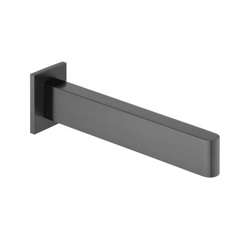 Edit Bath Spout, Brushed Black, Square