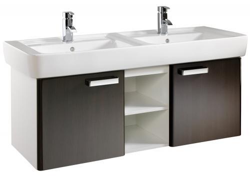 Galerie Plan 1300x480mm Basin And Furniture Unit-wenge Gloss