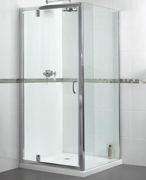 Shower Cubicle Shine   Pivot Door, Square  900x900mm