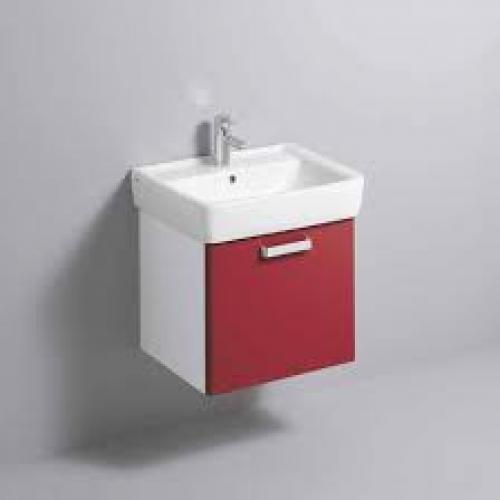 Galerie Plan 450 Basin And Furniture Unit-red Gloss