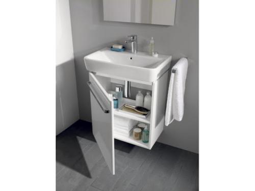 E100 Square Furniture Basin 550mm, White