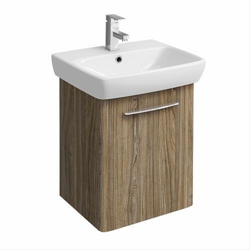 E100 550mm Washbasin Furniture-gray Ash