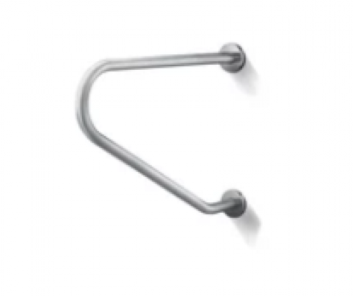 Stainless Steel Handrail C, St Finish, Chrome