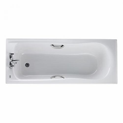 Galerie Bath Acrylic 1700x700mm, 2 Tap Holes, 160 Ltr