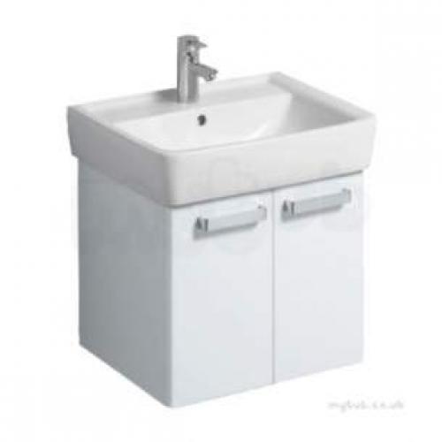 Galerie Plan 600x480mm Basin And Furniture Unit-white Gloss