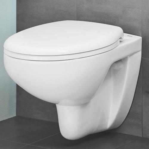 Bau Ceramic Wall Hung Wc Set Rimless Soft Close