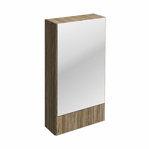 E100 550mm Washbasin Mirror Cabinet-grey Ash