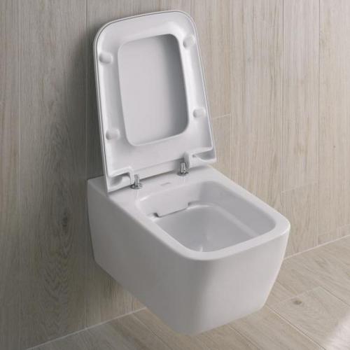 Geberit Icon Square Wall Hung Wc, Rimfree