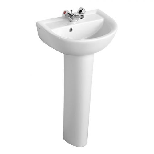 Sandringham 21 Handrinse 550mm Basin And Full Pedestal