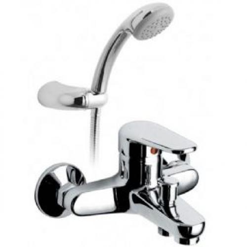 Chelsea Bath Mixer With Kit, Wall Mounted