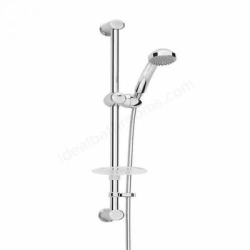 Sola Shower Rail, Hose & Head