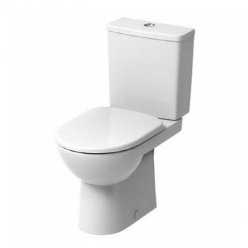 E100 Premium Square Wc With Soft Close Cover, Ho Flushwise