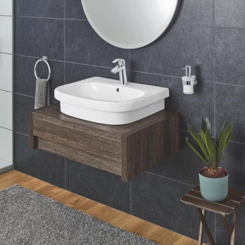 Euro Ceramic Countertop Basin, 600mm