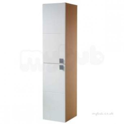 Refresh Tall Furniture-white Gloss, 300x1360x340mm