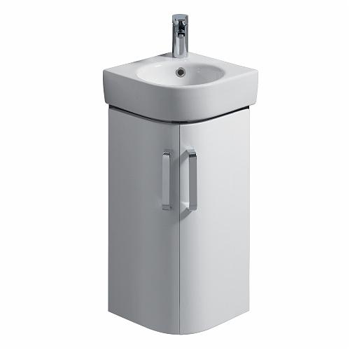 E200 Vanity Unit For Corner Handrinse Basin 320 X 320mm- White