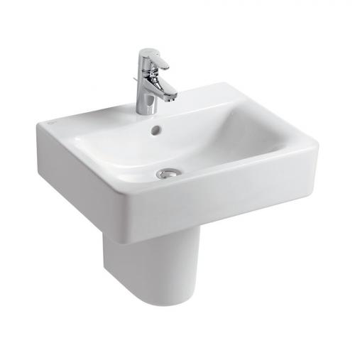 Concept Cube 550mm Basin And Semi Pedestal