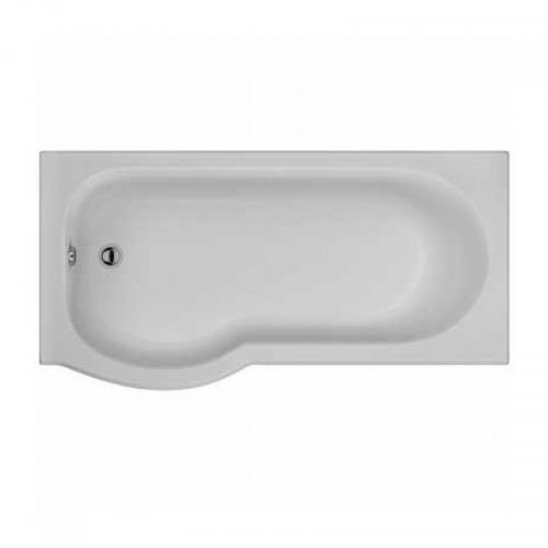 Galerie Optimise Offset Bath, Acrylic 1700x750mm No Tap Holes, Left/right