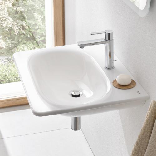 Essence Washbasin Wall Hung 600mm & Semi Pedestal