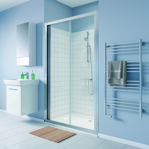 Geo 1200mm Sliding Door With Shower Tray