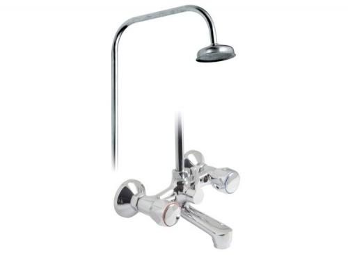 Astra Bath Shower  Mixer With Pole, Wall Mounted