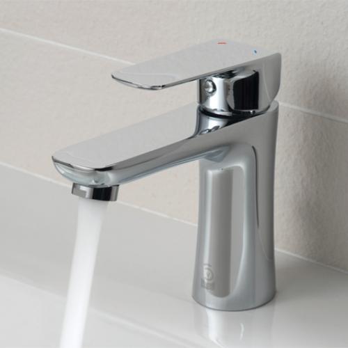 Vala Basin Mixer, Deck Mounted