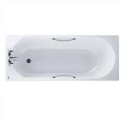 Option Acrylic Bath, With Chrome Plated Grips,no Tap Holes  1700x700mm