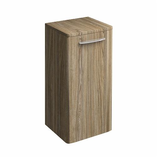 E100 Small Side Furniture-grey Ash Wood-330x655x280mm