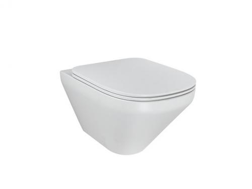 Modern Life Ss Wall Hung Bowl, Rimfree