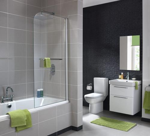 Geo Single Bath Screen Lh/rh